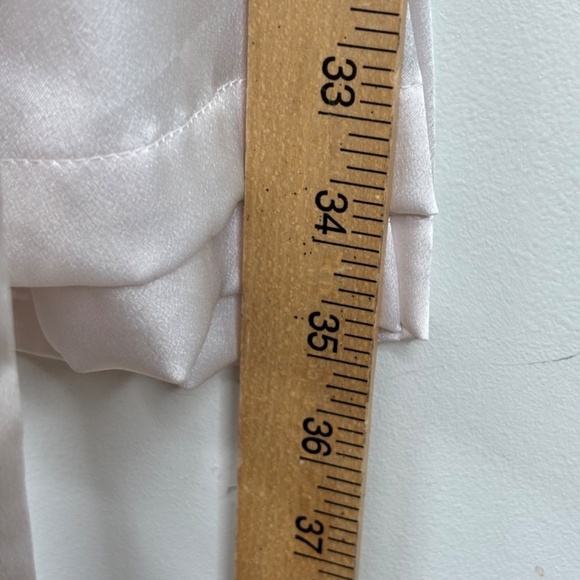 Victorias Secret Satin Robe M/L Blush Pink Kimono Lounge Lingerie Luxury Bridal - Picture 8 of 11